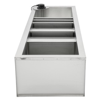 Nádoba na med s kaskádovým sítem, krytem a snímačem hladiny