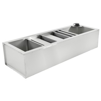 Nádoba na med s kaskádovým sítem, krytem a snímačem hladiny