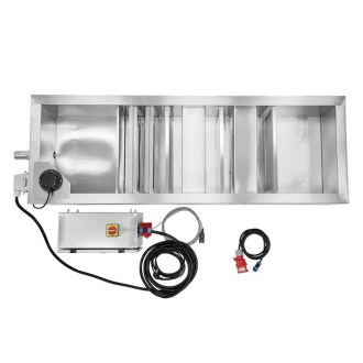 Nádoba na med s kaskádovým sítem, krytem a snímačem hladiny