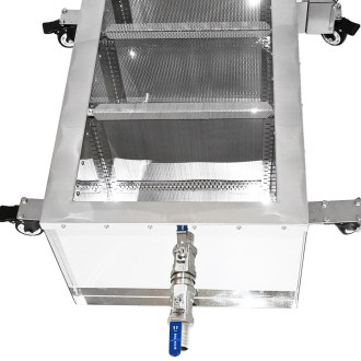 Nádoba na med s kaskádovým sítem a krytem Mellarius