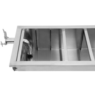 Nerezové čeřící síto ApiNord kombi + ohřev, Nerezové čeřící síto ApiNord® kombi + ohřev Posuňte zpracování medu ve své medárně na vyšší úroveň s kombinovaným systémem ApiNord®, včelařské