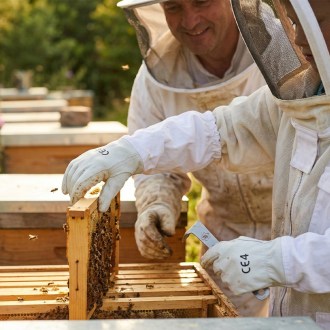 Ochranné včelařské rukavice - dětské vel. 4-5