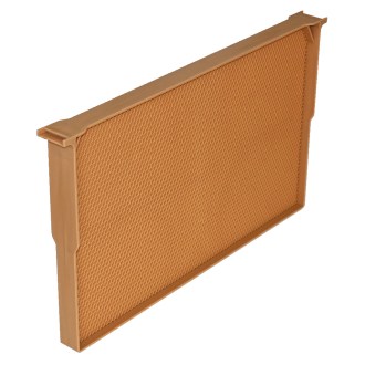 Celoplastový rámek r.m. 39x24 - termoplast - žlutý