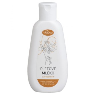 Pleva Pleťové mléko s propolisem