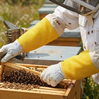 Rukavice včelařské velikost: S-XXL - s větráním