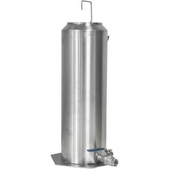 Sada držáků (3 ks) pro výrobu máčených svíček s nádobou na tavení vosku