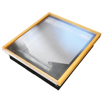 Tavidlo na vosk - sluneční, polykarbonát, nerezové NCZ 63x66 cm