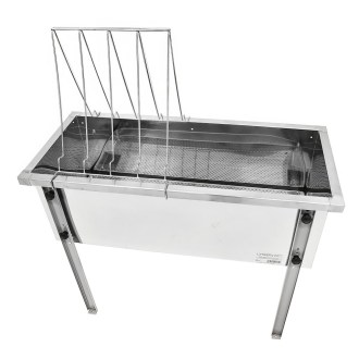 Stůl na odvíčkování - nerez vana - P 100 cm