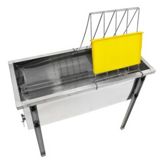 Stůl na odvíčkování - nerez vana - P 100 cm