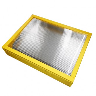 Tavidlo na vosk JaHan - sluneční, polykarbonát, nerezové 74,5x54 cm