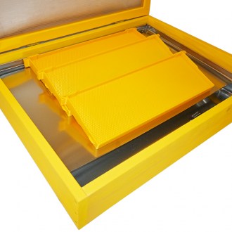 Tavidlo na vosk JaHan - sluneční, polykarbonát, nerezové 74,5x54 cm