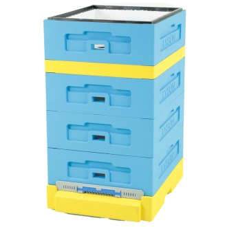 Úl Dadant 1/2 s vysokým dnem Lysoň