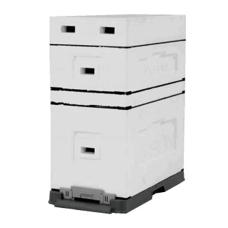 Úl Dadant 6 r. pro oddělky Lysoň - nelakovaný