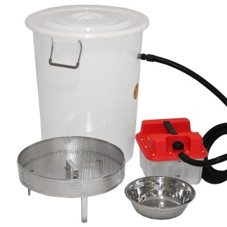 Vařák na vosk s vyvíječem páry Mellarius 2,2 kw - plast