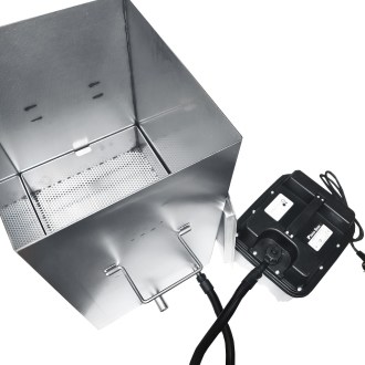 Vařák na vosk - nerez - 2 vyvíječe