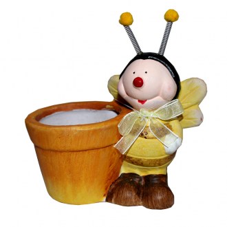 Včelka keramika - květináč