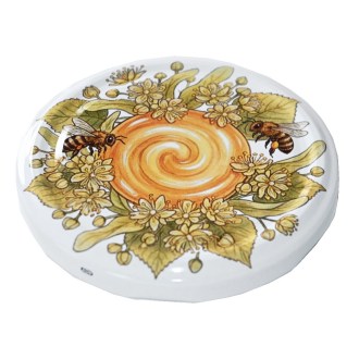 Víčka TO 82 včely lípa med HOJ1, 700 ks, med, včelařské potřeby, sklenice, Twist Off
