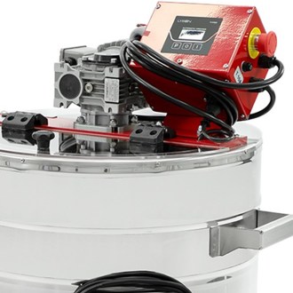 zařízení s ohřevem, ovládání, regulace teploty, automatické míchání, pastování
