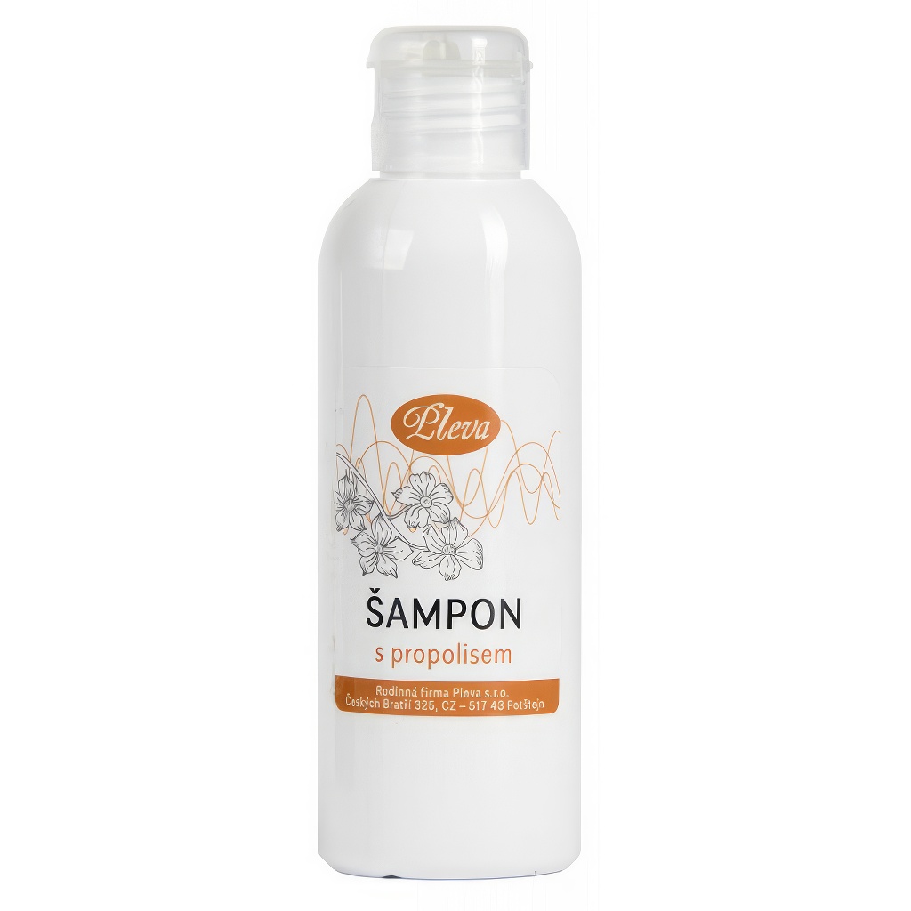 šampon s propolisem 150 g, detail balení, čištění vlasů, propolis, svěží pokožka